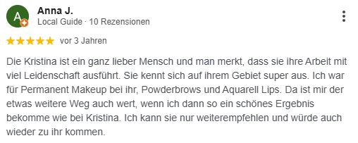 Hairstroke Permanent ;akeup Erfahrung mit Kristina Ruhl