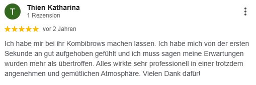 Kundenerfahrung Hairstroke Permanent ;akeup Erfahrung mit Kristina Ruhl