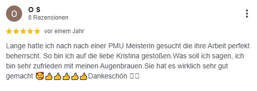 Kundenerfahrung Hairstroke Permanent ;akeup Erfahrung mit Kristina Ruhl
